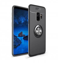 

TPU чехол Deen ColorRing под магнитный держатель для Samsung Galaxy S9