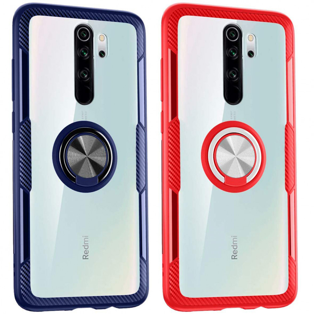 

TPU+PC чехол Deen CrystalRing под магнитный держатель для Xiaomi Redmi Note 8 Pro (111855)