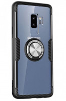TPU+PC чехол Deen CrystalRing под магнитный держатель для Samsung Galaxy S9+