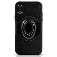 

TPU+PC чехол Deen Feather с креплением под магнитный держатель для Apple iPhone XS Max (6.5")