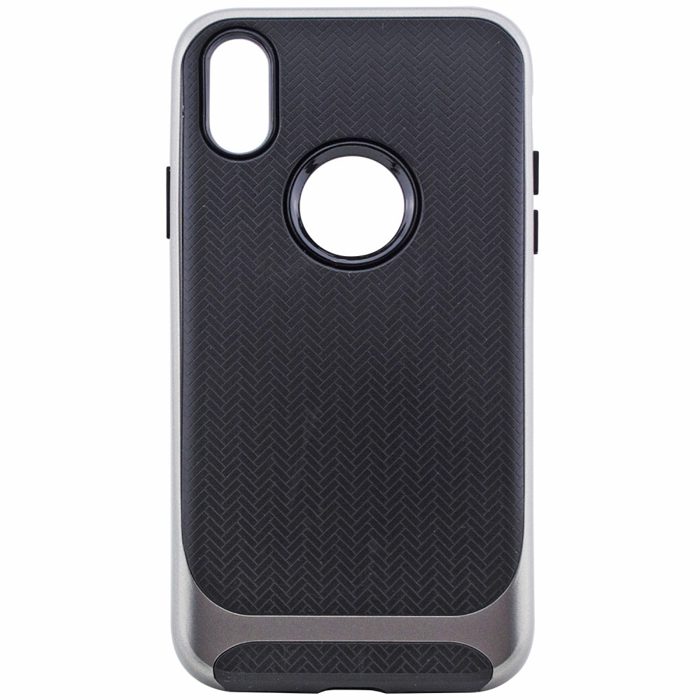 

TPU+PC чехол Deen Royce Series для Apple iPhone X (5.8") Черный / Серый (77241)
