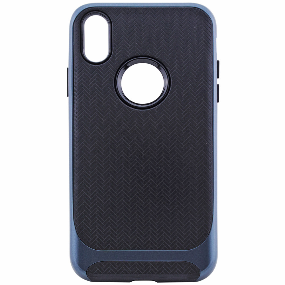 

TPU+PC чехол Deen Royce Series для Apple iPhone X (5.8") Черный / Синий (77242)