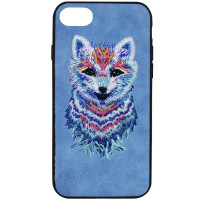 

TPU+PC чехол Embroider Animals Soft series для Apple iPhone 8 (4.7")