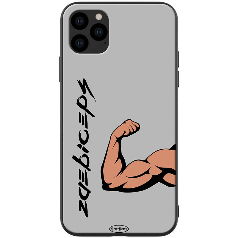

TPU+PC чохол ForFun для Apple iPhone 11 Pro (5.8") (Біцепс / сірий)