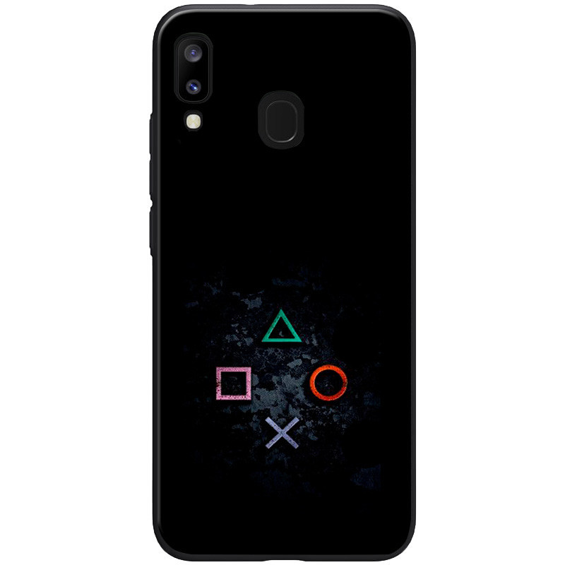 

TPU+PC чехол ForFun для Samsung Galaxy A20 / A30 PS / Черный (109896)