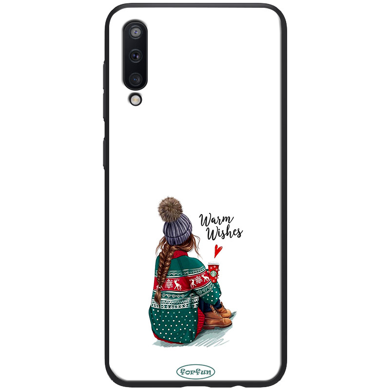 

TPU+PC чехол ForFun для Samsung Galaxy A50 (A505F) / A50s / A30s Warm Wishes / Белый (118220)