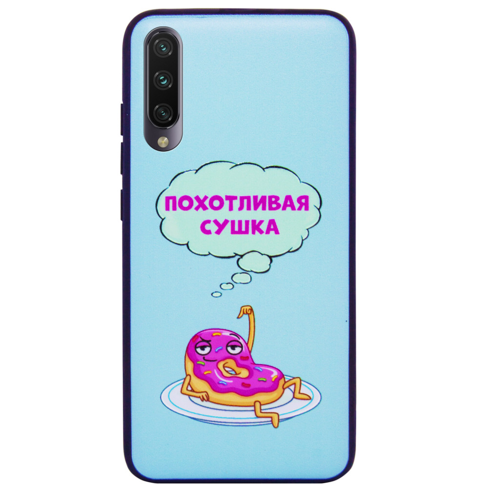 

TPU+PC чохол ForFun для Xiaomi Mi A3 (CC9e) (Хтива сушка / блакитний)