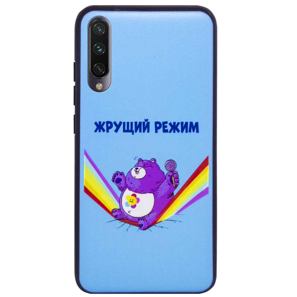 

TPU+PC чохол ForFun для Xiaomi Mi A3 (Жруще режим / синій)