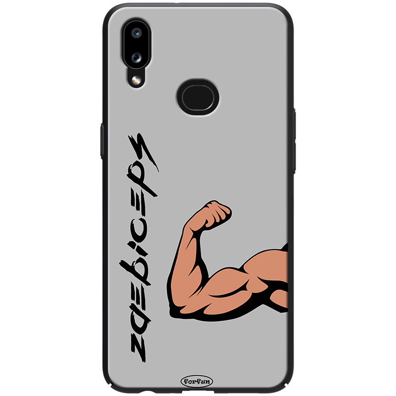 

TPU+PC чохол ForFun для Xiaomi Redmi 8A (Біцепс / сірий)