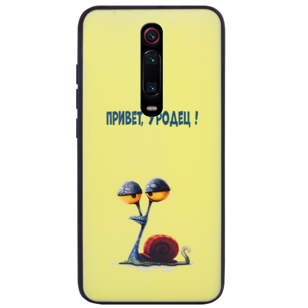 

TPU+PC чехол ForFun для Xiaomi Redmi K20 Pro Привет уродец / Желтый (109266)