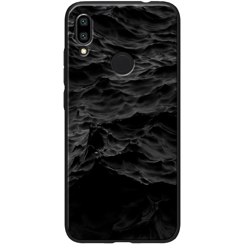 

TPU+PC чехол ForFun для Xiaomi Redmi Note 7s Море / Черный (109833)
