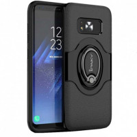 

TPU+PC чехол iPaky Feather с имитацией кожи и подставкой для Samsung G955 Galaxy S8 Plus