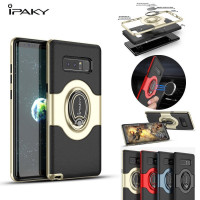 

TPU+PC чехол iPaky Feather с имитацией кожи и подставкой для Samsung Galaxy Note 8