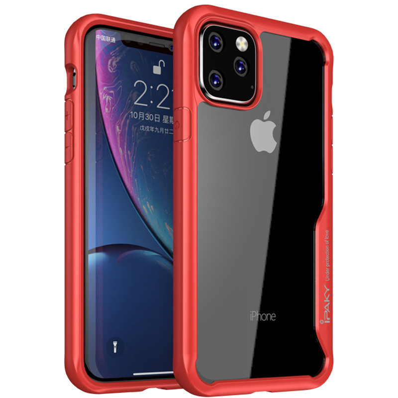 

TPU+PC чохол iPaky Luckcool Series для Apple iPhone 11 Pro (5.8") (Червоний)