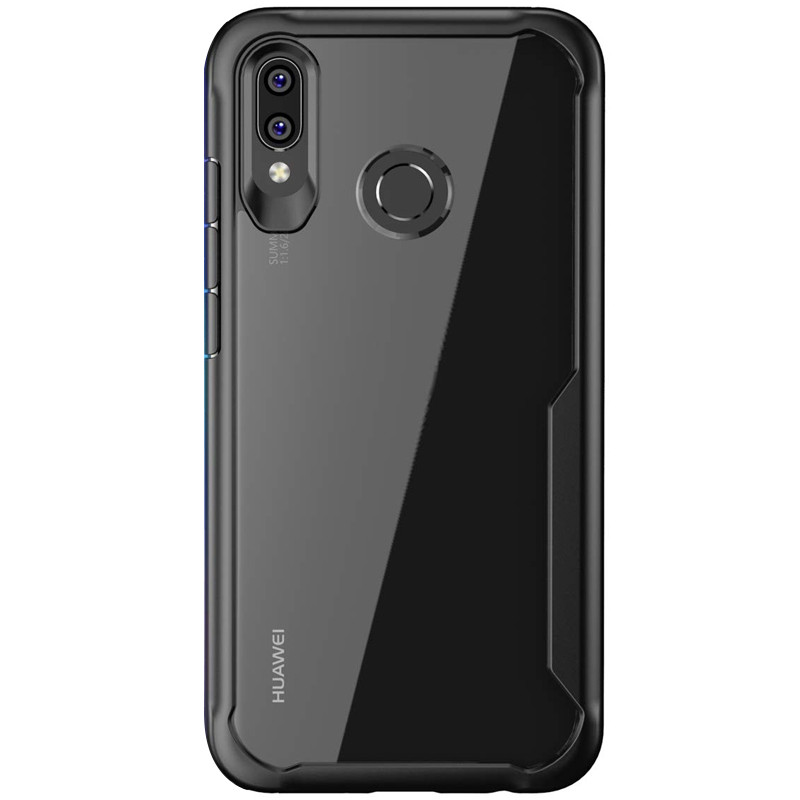 

TPU+PC чехол iPaky Luckcool Series для Huawei P Smart+ (nova 3i) Черный (89775)