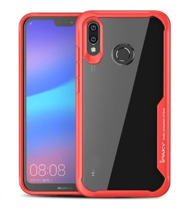 

TPU+PC чехол iPaky Luckcool Series для Huawei P Smart+ (nova 3i) Красный (89773)