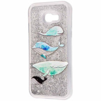 

TPU+PC чехол Liquid (glitter) для Samsung A320 Galaxy A3 (2017)