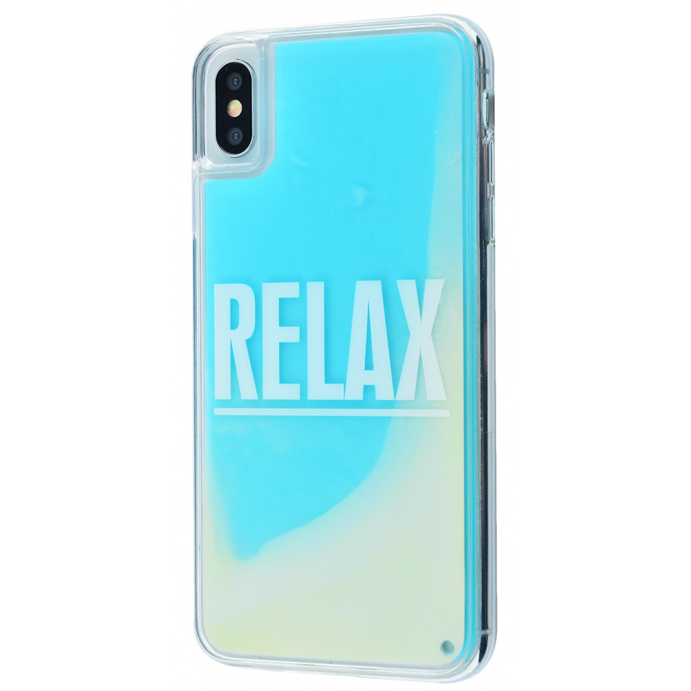 

TPU+PC чехол Lovely Stream Neon sand для Apple iPhone X / XS (5.8") Relax (106647)