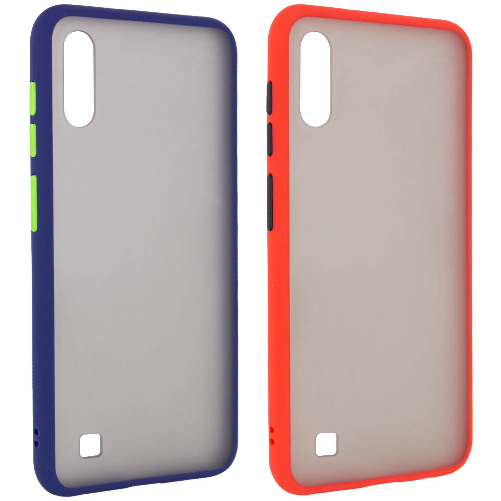 

TPU+PC чехол Color Buttons для Samsung Galaxy A10 (A105F) (114163)