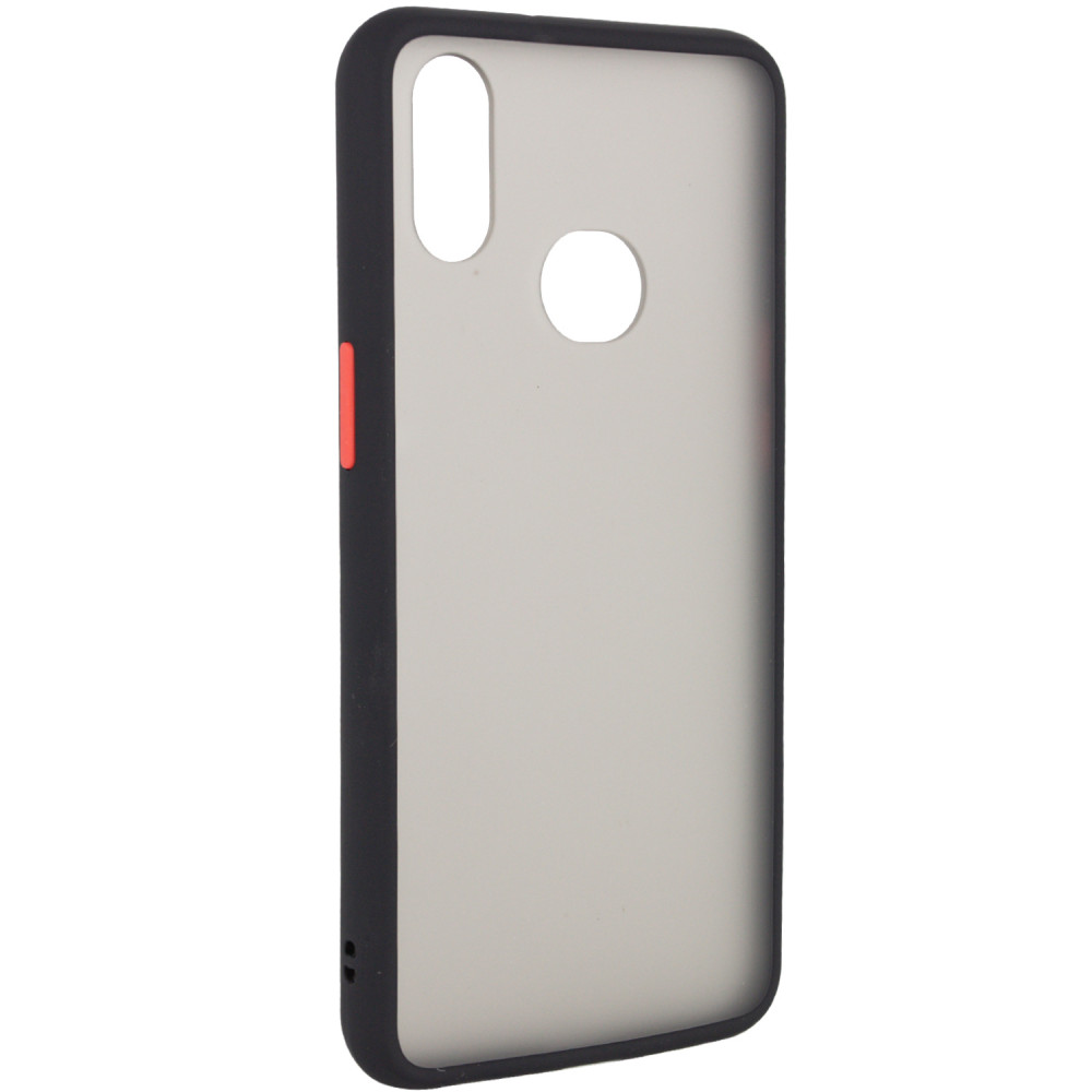 

TPU+PC чехол Color Buttons для Samsung Galaxy A10s Черный (114172)