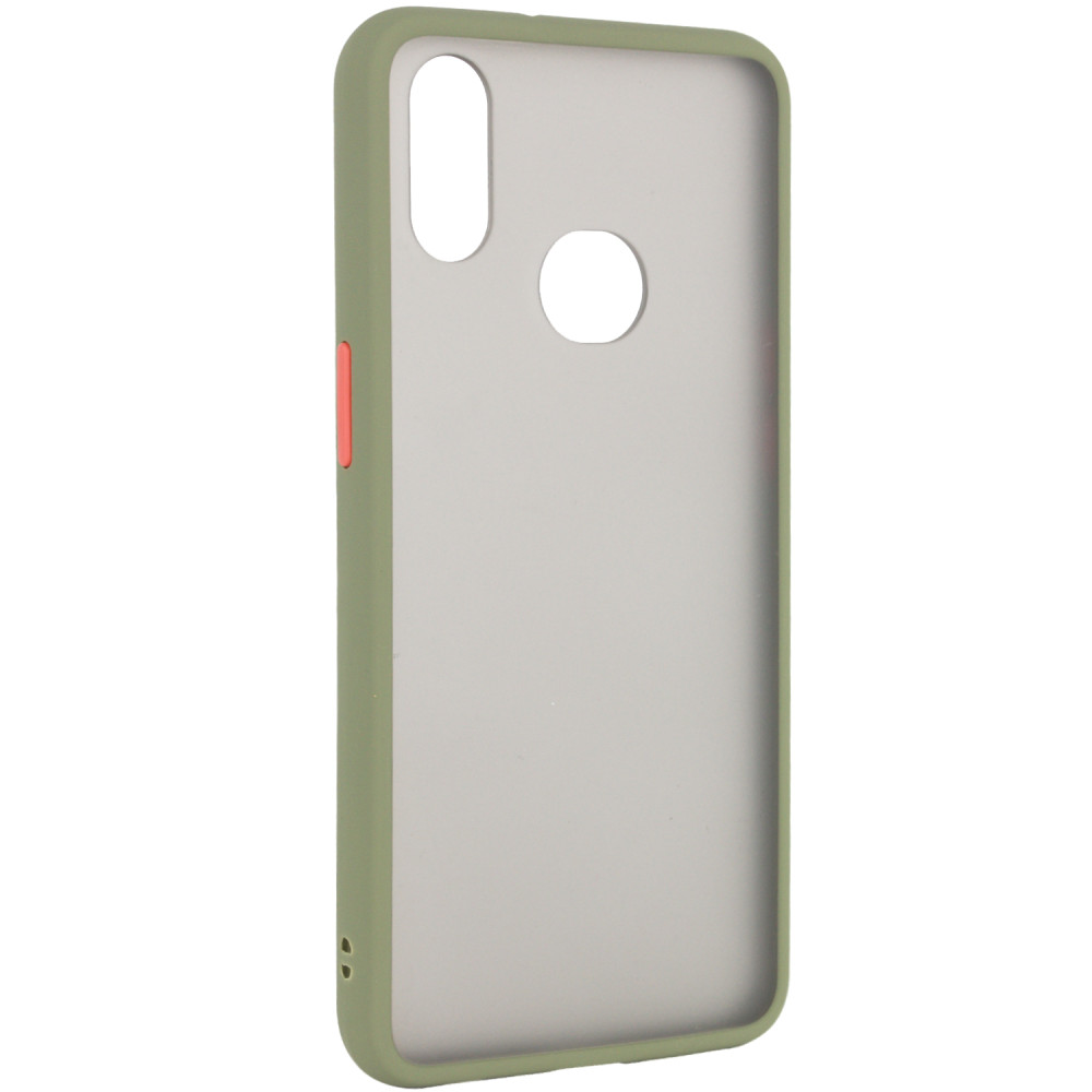 

TPU+PC чехол Color Buttons для Samsung Galaxy A10s Зеленый (114169)