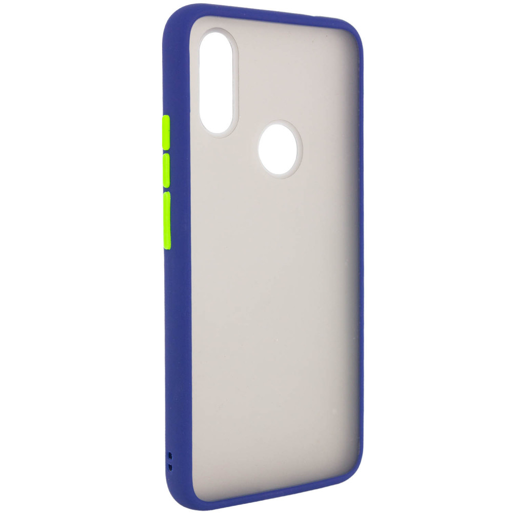 

TPU+PC чехол Color Buttons для Xiaomi Redmi Note 7 / Note 7 Pro / Note 7s Синий (114186)