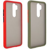 

TPU+PC чехол Color Buttons Shield для Xiaomi Redmi Note 8 Pro