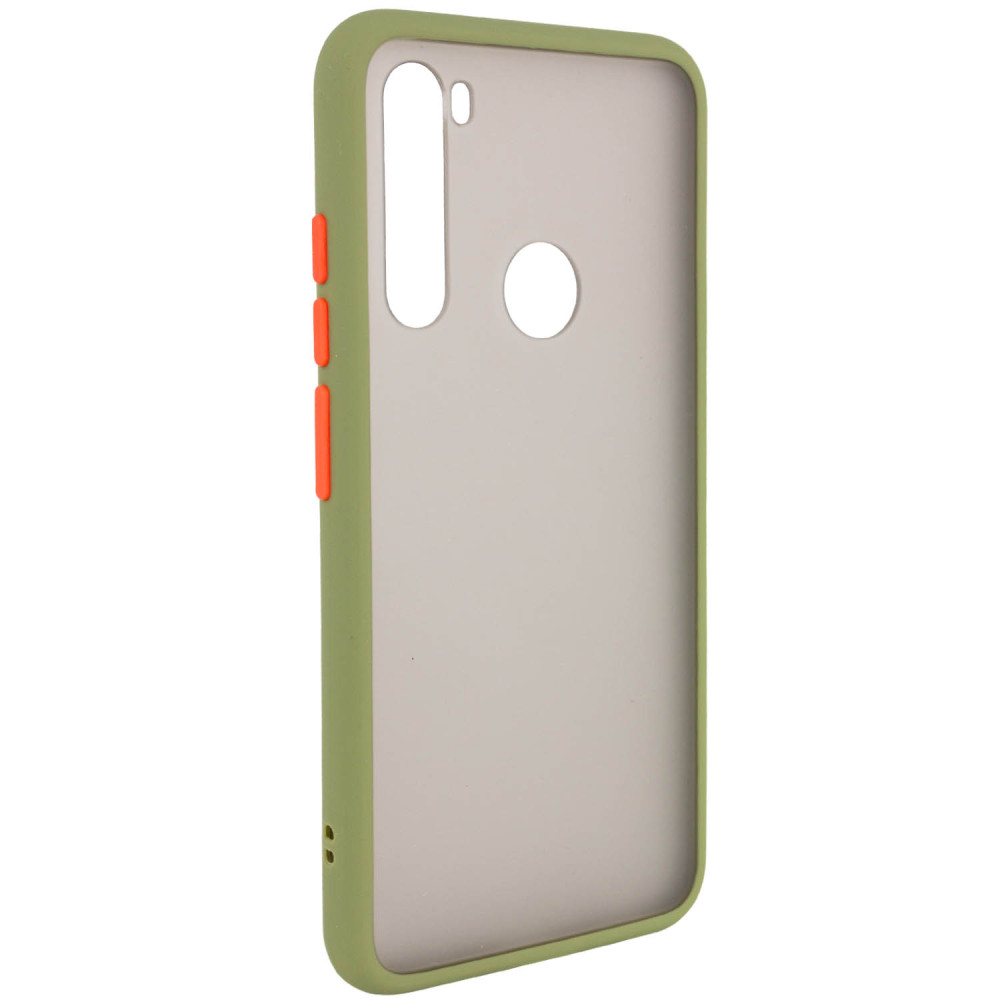 

TPU+PC чехол Color Buttons для Xiaomi Redmi Note 8 Зеленый (114199)