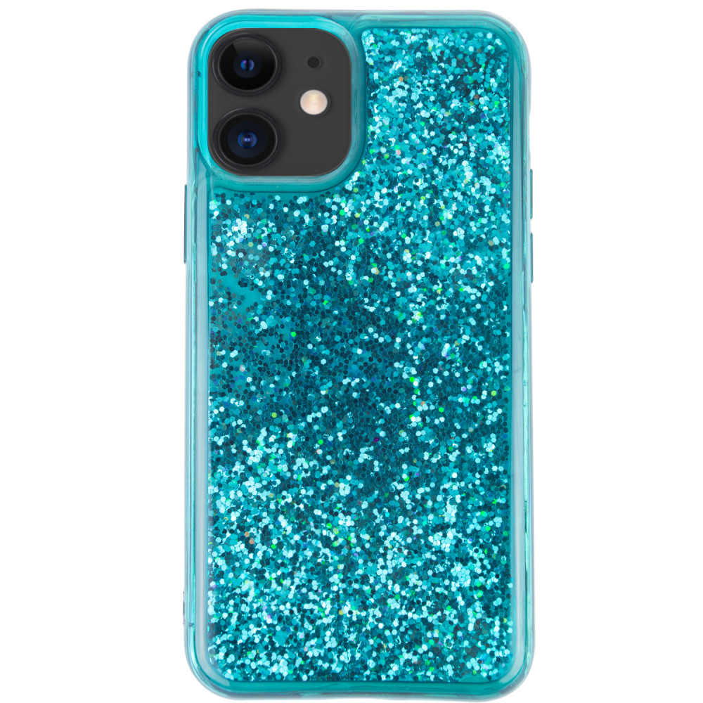 

TPU+PC чехол Sparkle (glitter) для Apple iPhone 11 (6.1") Зеленый (119881)