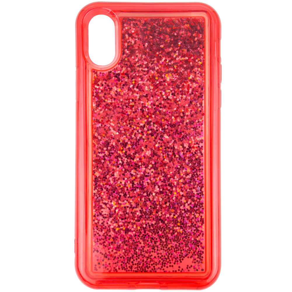 

TPU+PC чехол Sparkle (glitter) для Apple iPhone X / XS (5.8") Красный (119918)