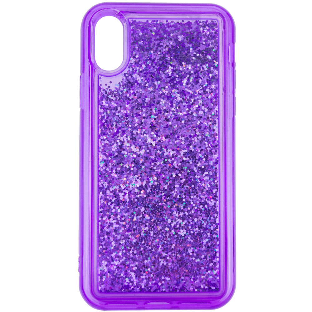 

TPU+PC чехол Sparkle (glitter) для Apple iPhone XS Max (6.5") Фиолетовый (119933)