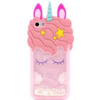 

Силиконовый чехол Unicorn 3D для Apple iPhone 5/5S/SE