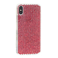 

TPU+PC чехол Unique со стразами для Apple iPhone X (5.8") / XS (5.8")