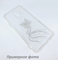 

TPU+PC чехол Unique со стразами для Samsung J330 Galaxy J3 (2017)