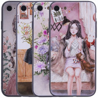

TPU+PC чехол YCT картина для Apple iPhone 8 (4.7")