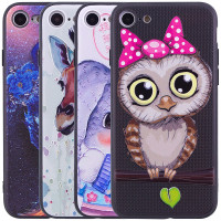 

TPU+PC чехол YCT тиснение для Apple iPhone 7 / 8 (4.7")