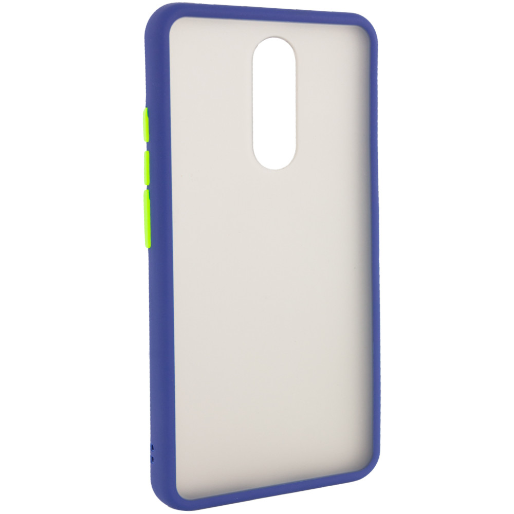 

TPU+PC чехол Color Buttons для Xiaomi Redmi 8 / 8a Синий (121818)