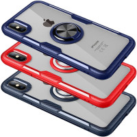 TPU+PC чехол Deen CrystalRing for Magnet (opp) для Apple iPhone X (5.8")