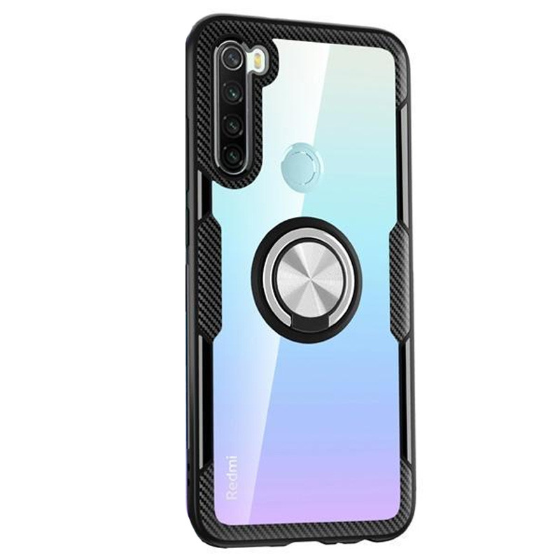 

TPU+PC чохол Deen CrystalRing під магнітний тримач для Xiaomi Redmi Note 8 Pro