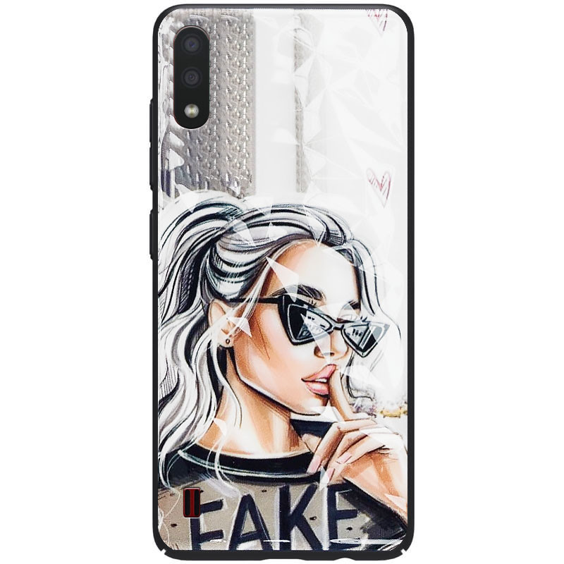 

TPU+PC чехол Prisma Ladies для Samsung Galaxy A01 Fake (143939)