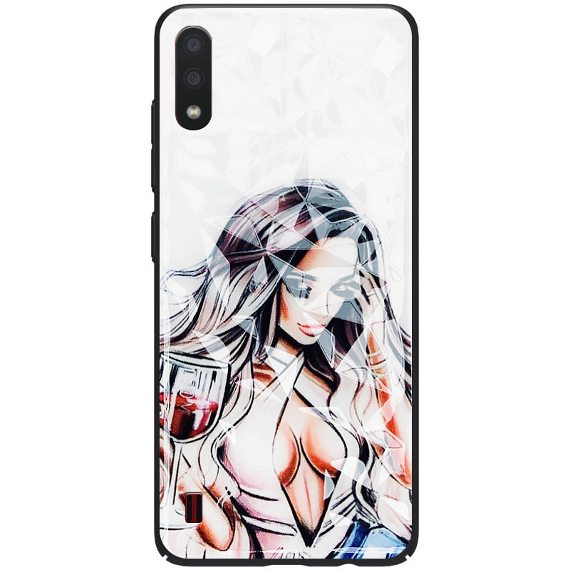 

TPU+PC чехол Prisma Ladies для Samsung Galaxy A01 Sexy (143945)