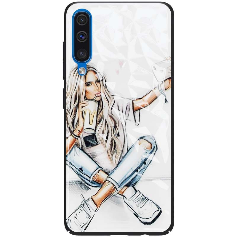 

TPU+PC чехол Prisma Ladies для Samsung Galaxy A30s Selfie (133633)