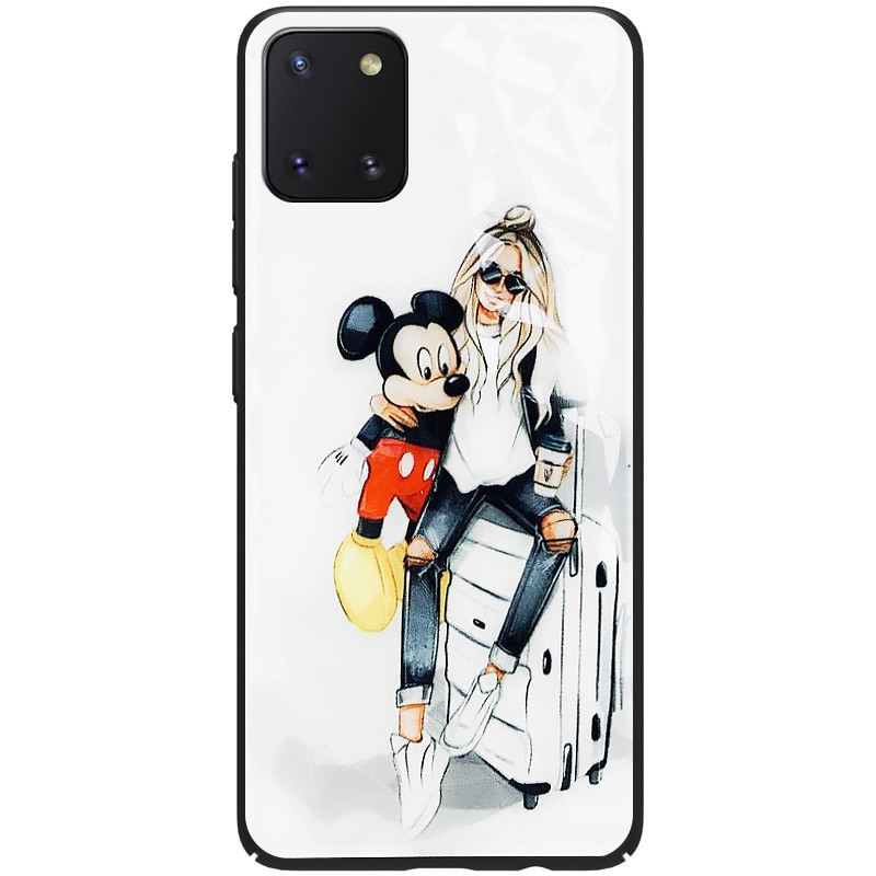 

TPU+PC чехол Prisma Ladies для Samsung Galaxy Note 10 Lite (A81) Mickey (133600)
