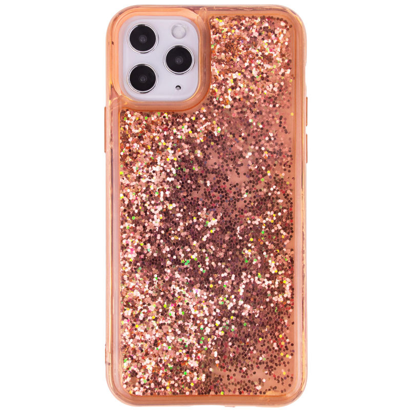 

TPU+PC чохол Sparkle (glitter) для Apple iPhone 11 Pro (5.8") (Персиковий)