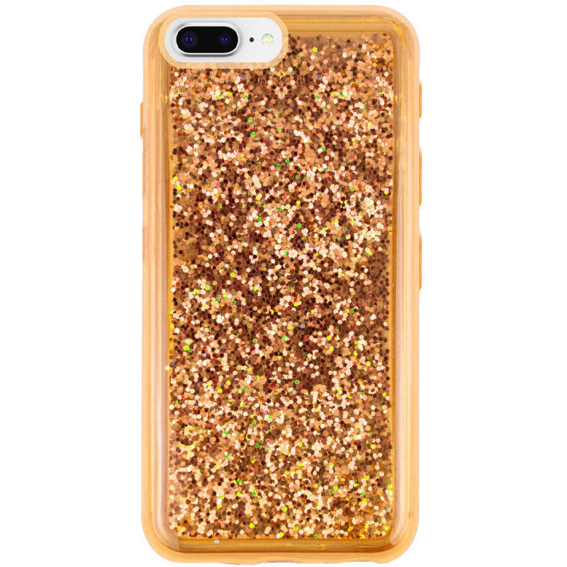 

TPU+PC чехол Sparkle (glitter) для Apple iPhone 7 plus / 8 plus (5.5") Золотой (138312)