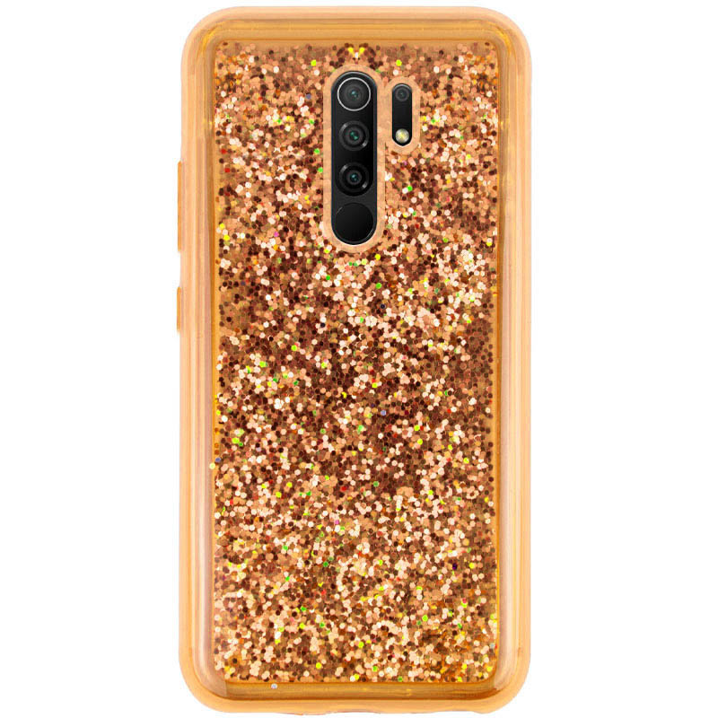 

TPU+PC чехол Sparkle (glitter) для Xiaomi Redmi 9 Золотой (138334)