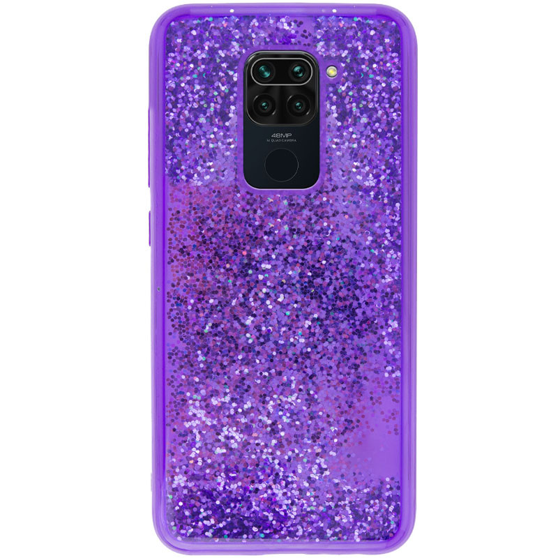 

TPU+PC чехол Sparkle (glitter) для Xiaomi Redmi Note 9 / Redmi 10X Фиолетовый (138263)