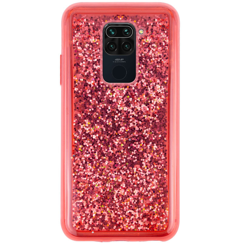 

TPU+PC чехол Sparkle (glitter) для Xiaomi Redmi Note 9 / Redmi 10X Красный (138258)