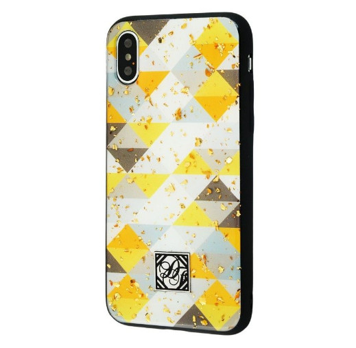 

TPU+PC "Confetti Print" для Apple iPhone XS Max (6.5") Треугольники (94689)