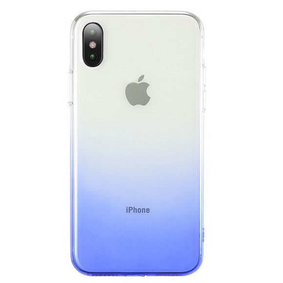 

TPU+PC Ombre для Apple iPhone XS Max (6.5") Синий (105870)